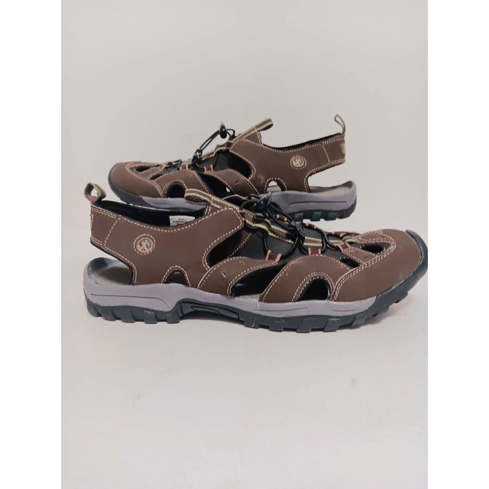 Northside Brown Faux Leather Men's Sandals Sz 11